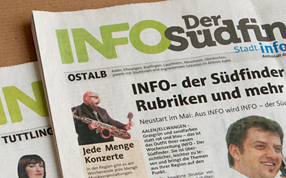 German newspaper <i>INFO – <br>Der Südfinder</i> trusts in Acorde